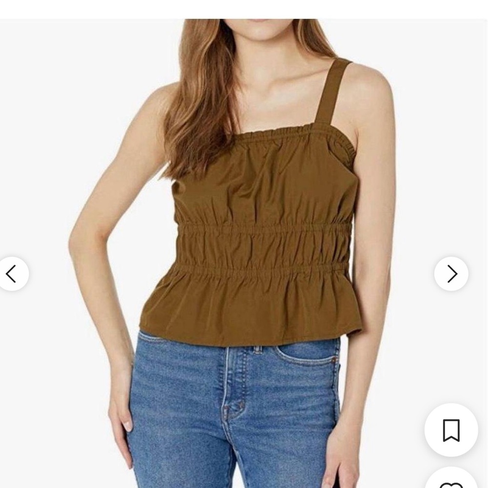 Madewell Sophia Peplum Tank
